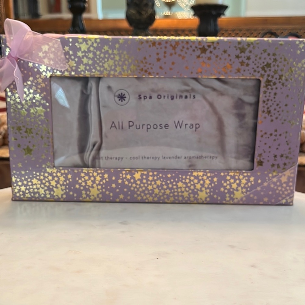 Spa Originals Lavender Hot & Cold Therapy Aromatherapy Wrap
